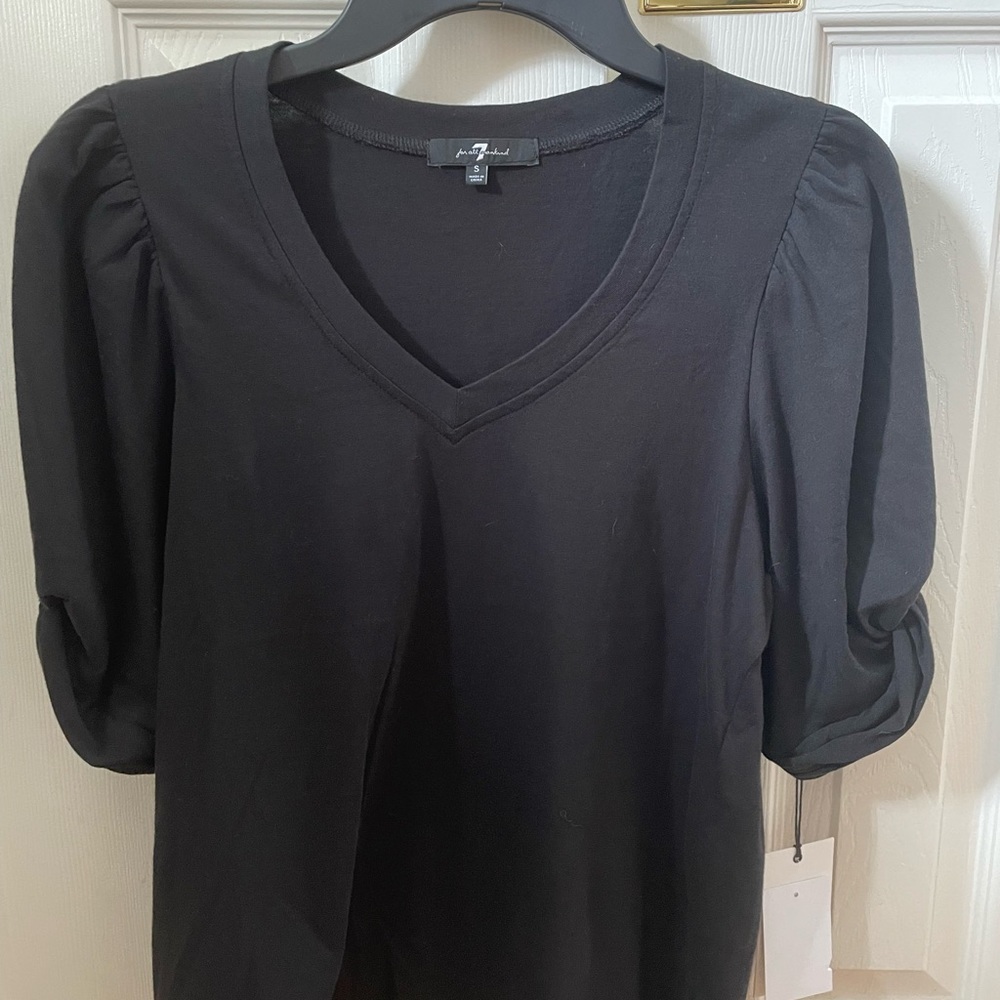 Black 7 for All Mankind size small top